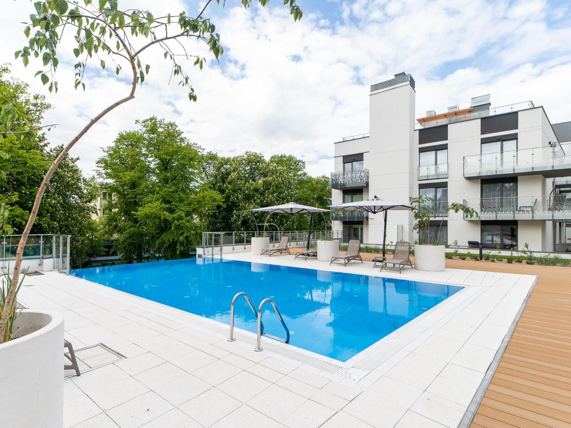 Faro Apartamenty Nadmorskie Tarasy Spa Przy Latarni I Molo Baseny, Sauny, Fitness I Parking W Cenie Kołobrzeg Eksteriør bilde