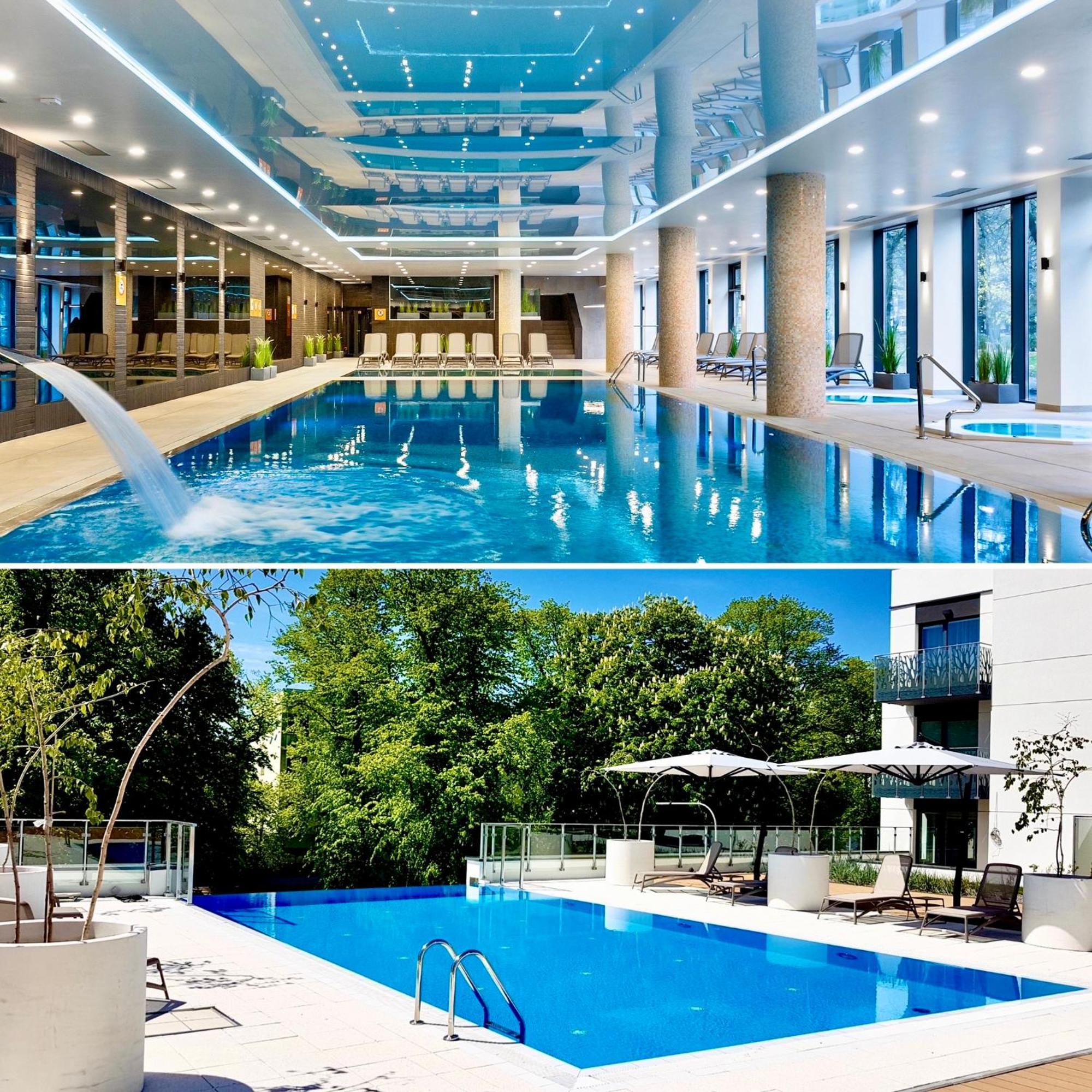 Faro Apartamenty Nadmorskie Tarasy Spa Przy Latarni I Molo Baseny, Sauny, Fitness I Parking W Cenie Kołobrzeg Eksteriør bilde